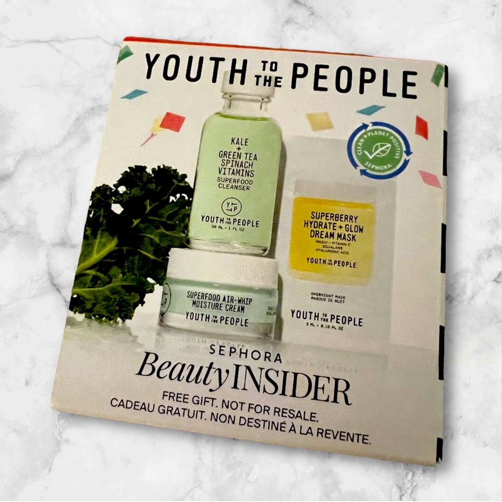 Youth to the People Birthday Sephora Beauty Insider Cleanser Moisturizer Mask